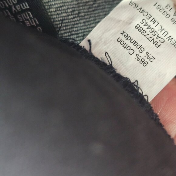 J Crew Toothpick Womens Ankle Jeans Size 31 Blue Polka Dot 5 Pockets NWT - Picture 6 of 7